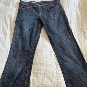 Kut from Kloth Natalie Highrise Bootcut Size 10 Jewel Buttons